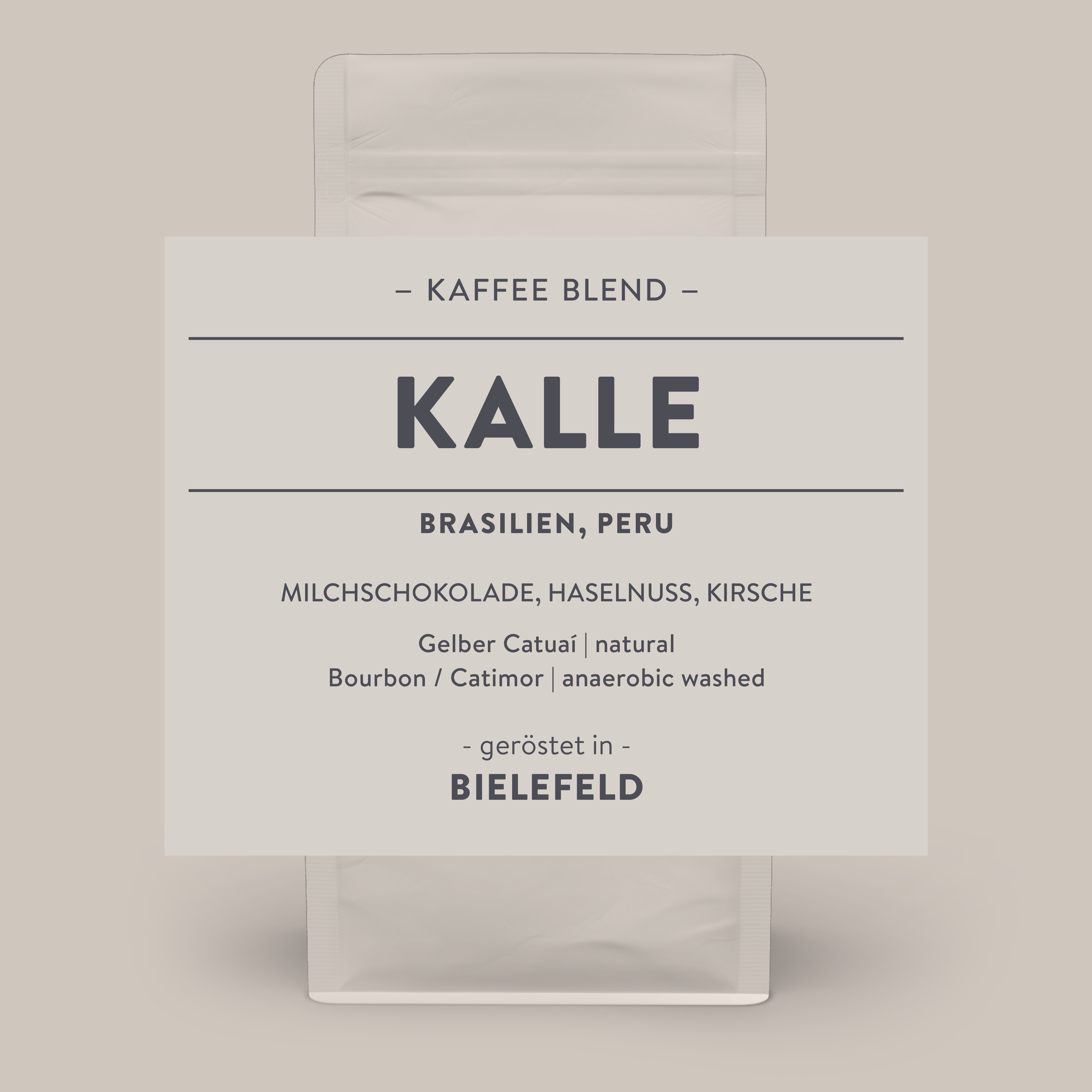 Kalle - unser Kaffee Houseblend